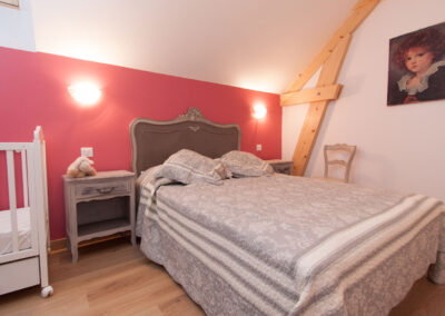 Chambre Quetsches du gîte Les Pruniers en Sologne