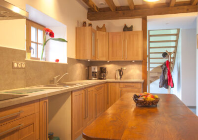 La cuisine du gîte les pruniers de Sologne Domaine des Mercier