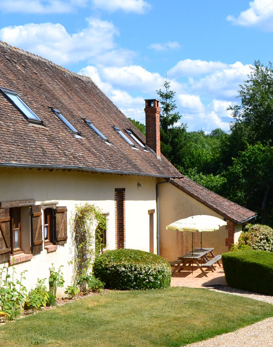 Gite Pommiers Sologne<br />
Domaine des Merciers