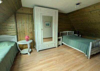 Chambre Céruse gite Les Pommiers