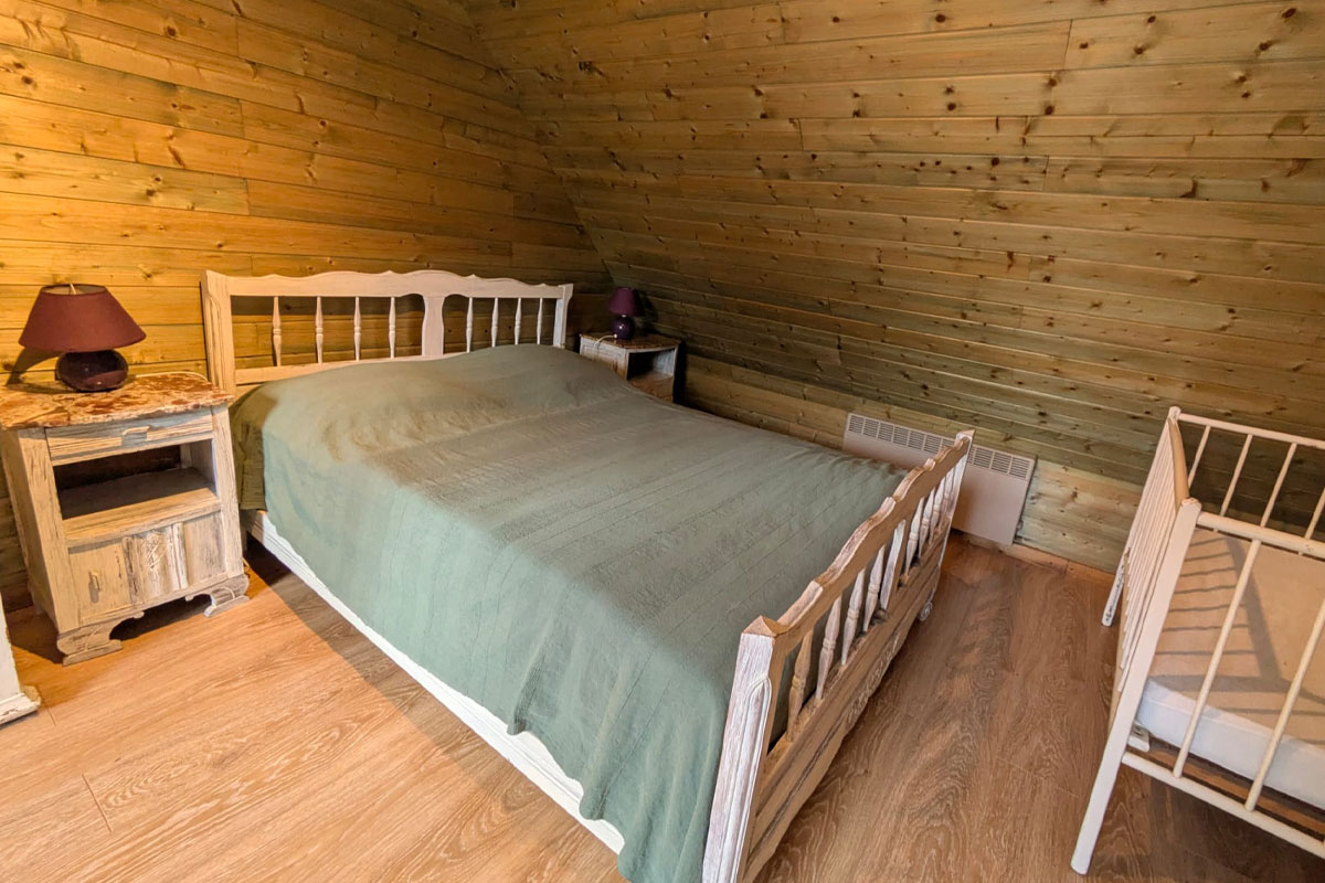 Chambre Céruse gite Sologne Les Pommiers<br />
Domaine Merciers