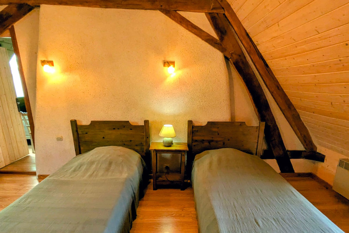 Chambre Trio Gite Sologne Les Pommiers Domaine des Merciers