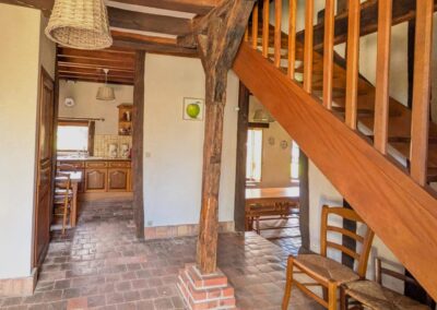 entrée gite Les Pommiers