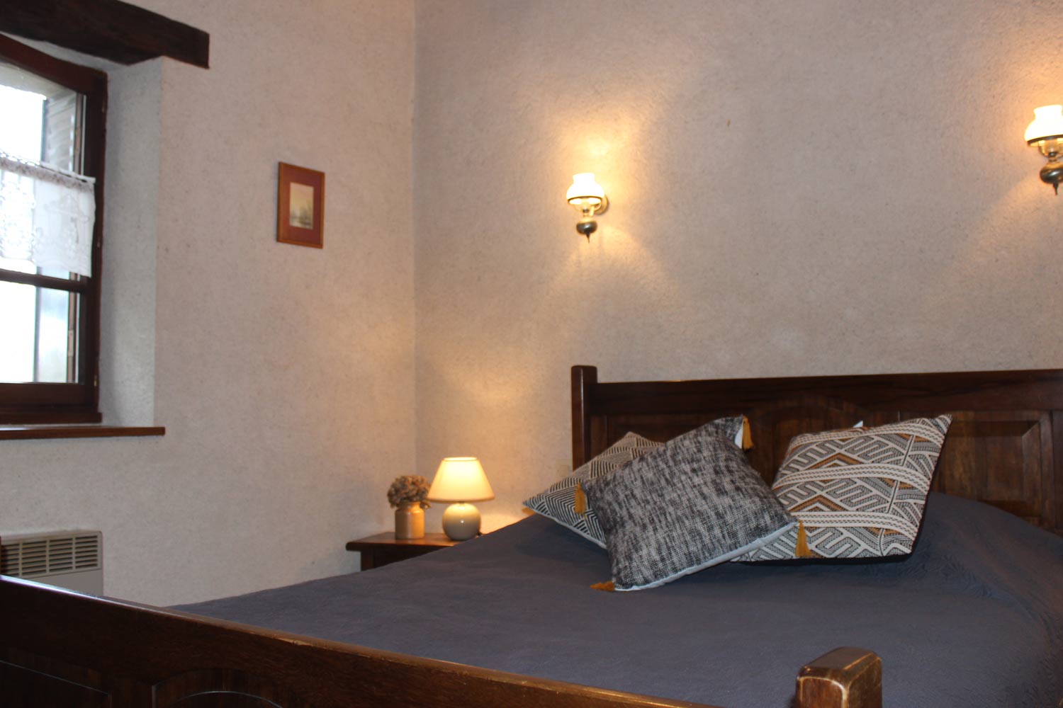 Chambre Parentale du Gîte Hortensias de Sologne