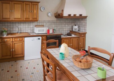 Cuisine du gîte Hortensias de Sologne Domaine des Merciers