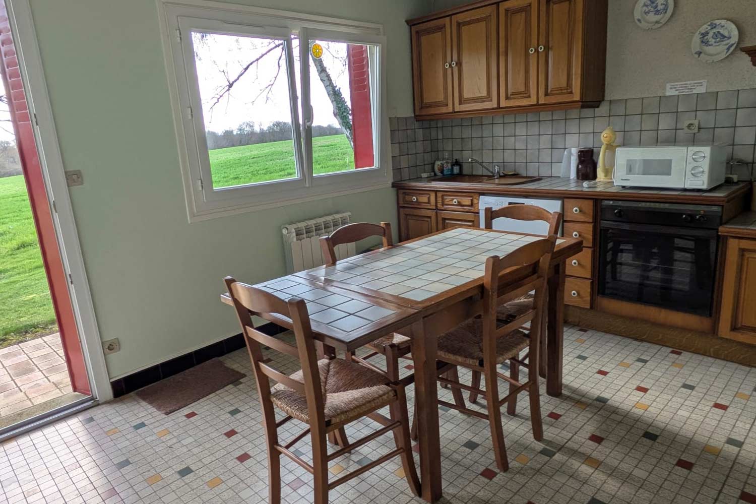 Cuisine du gîte Hortensias de Sologne<br />
Domaine des Merciers