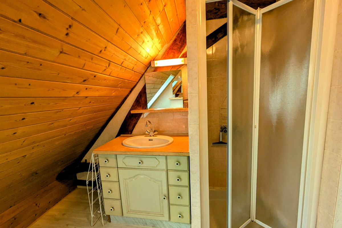 Salle d'eau Gite Sologne Les Pommiers Domaine des Merciers