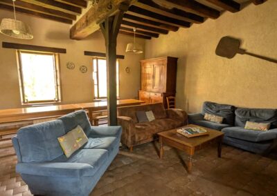 Chambre Boisée gite Les Pommiers