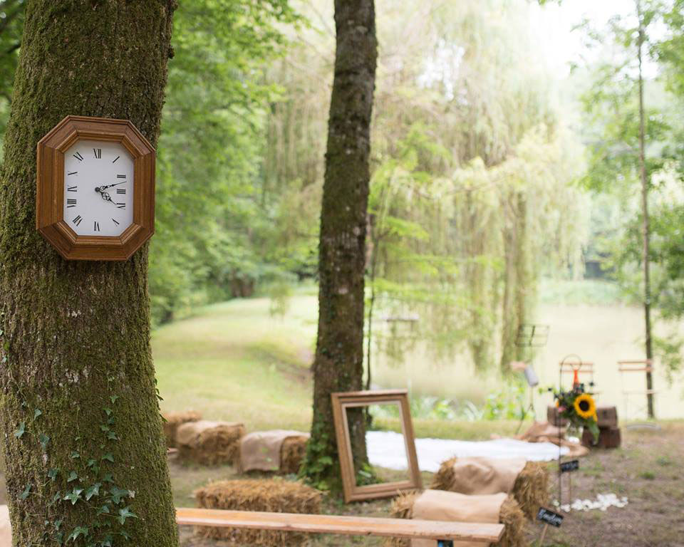 Mariage en Sologne<br />
Salle des fêtes<br />
Domaine des Merciers