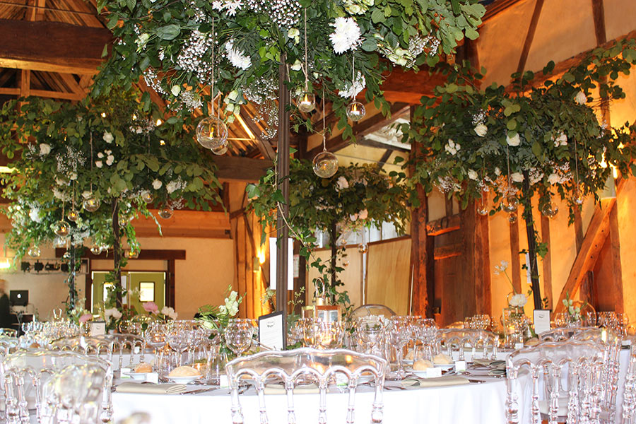 Diner de mariage en Sologne à la grange des merciers Sologne