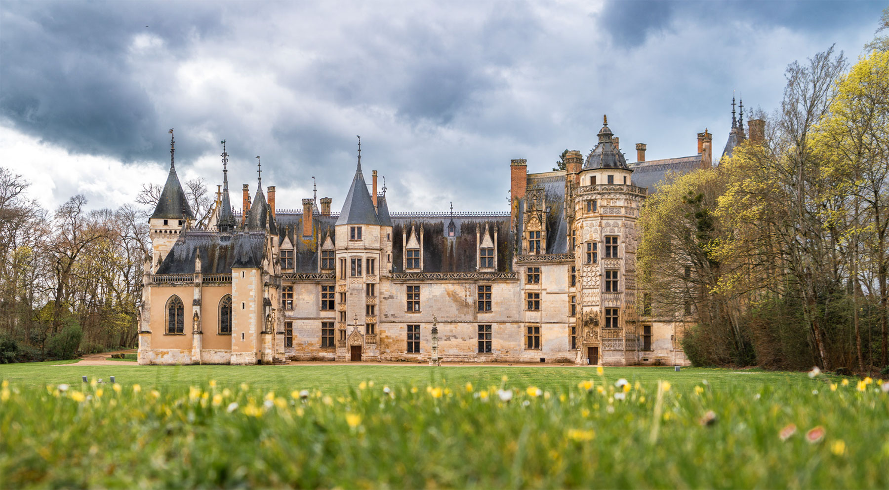 Chteau de Meillant en Sologne Le Cher - Gites des Merciers